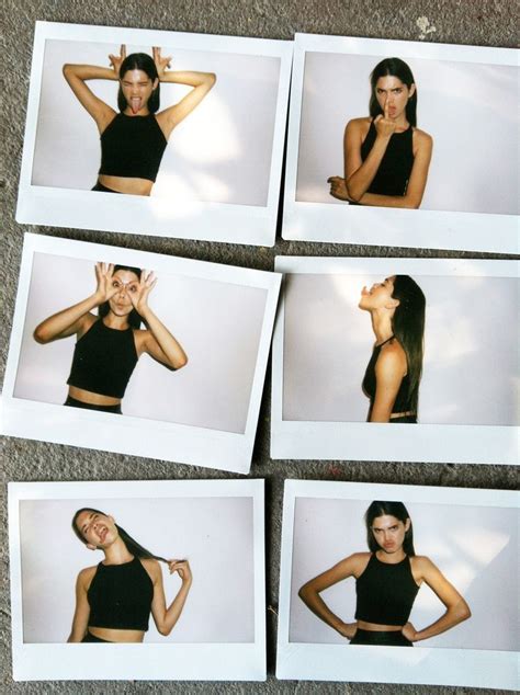 polaroid poses